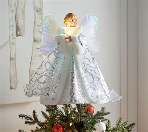 angel wings tree topper|animated angel tree toppers lighted.